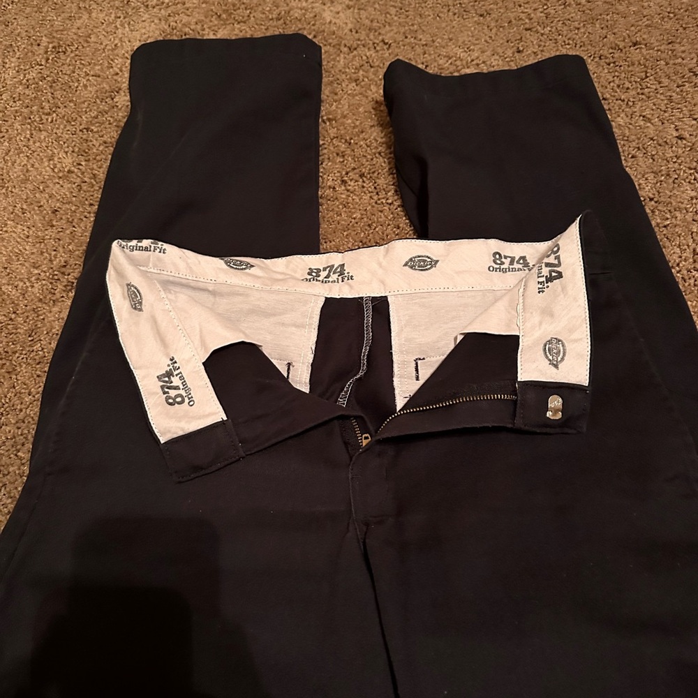 Black Dickies 874 Fit Pants